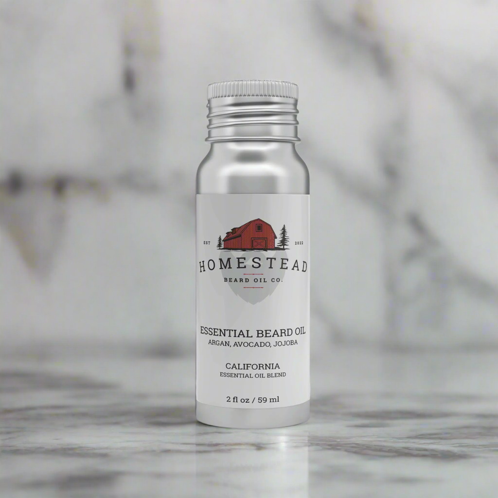 Unscented Beard Oil - Homestead Beard Oil Co