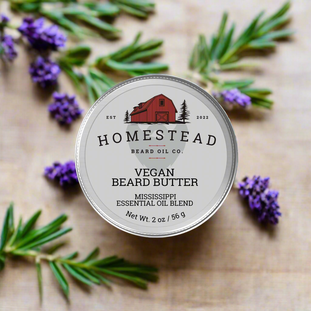 Mississippi Vegan Beard Butter - Homestead Beard Oil Co
