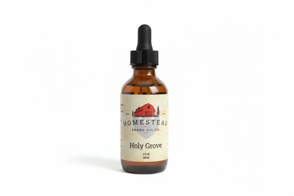 Holy Grove Beard Oil | Balsam Fir, Orange, Grapefruit & Sandalwood