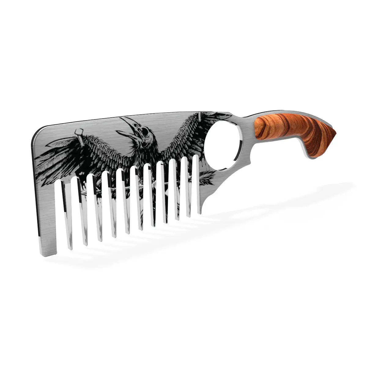 Raven Beard Comb - Homestead Beard Oil Co