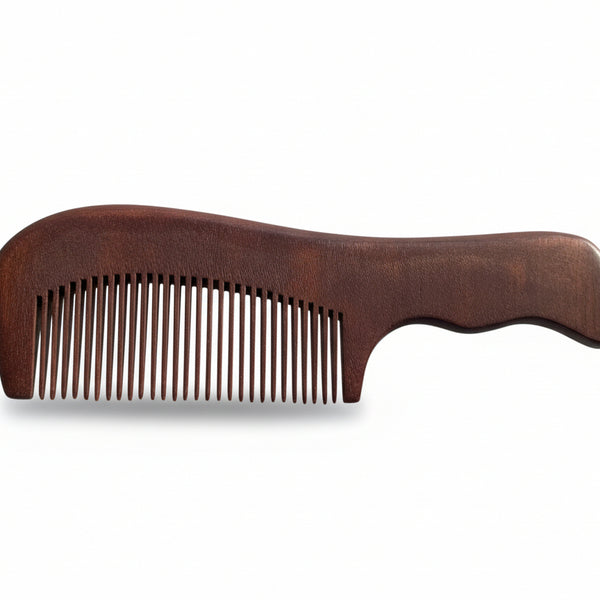 Red Sandalwood Beard Comb 7.5