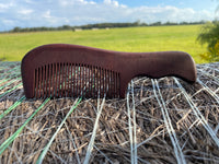 Red Sandalwood Beard Comb 7.5"x2"