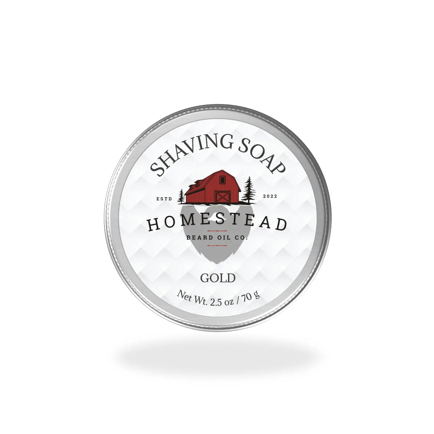 Gold Shaving Soap - Homestead Beard Oil Co