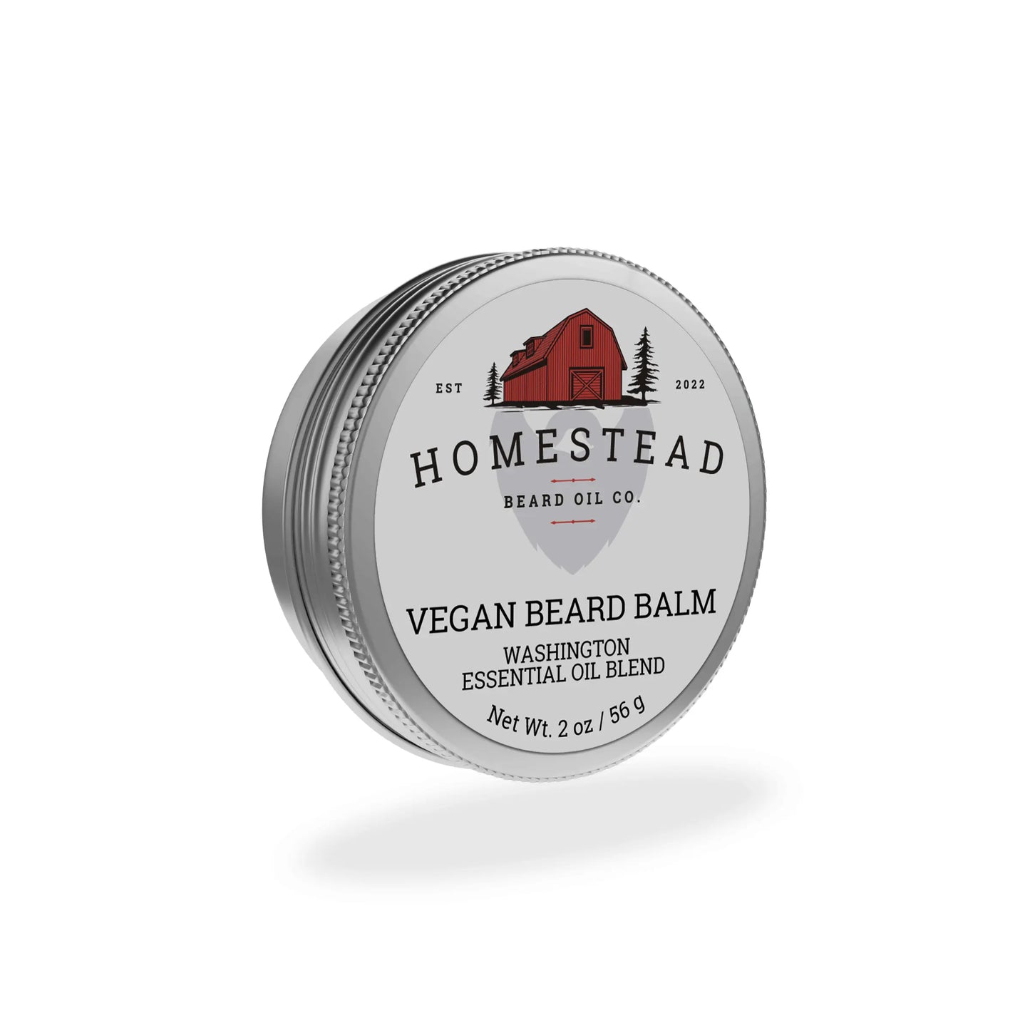 Washington Vegan Beard Balm - Homestead Beard Oil Co