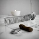 Stainless Moustache Comb - Homestead Beard Oil Co