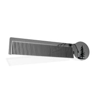 Stainless Moustache Comb - Homestead Beard Oil Co