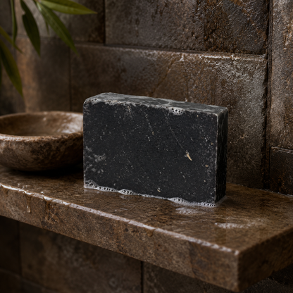 Citrus Pitch Exfoliating Bar Soap | Pine & Orange Artisan Soap