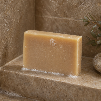 Prairiewood Sandalwood Bar Soap | Hand-Crafted Natural Woodsy Soap