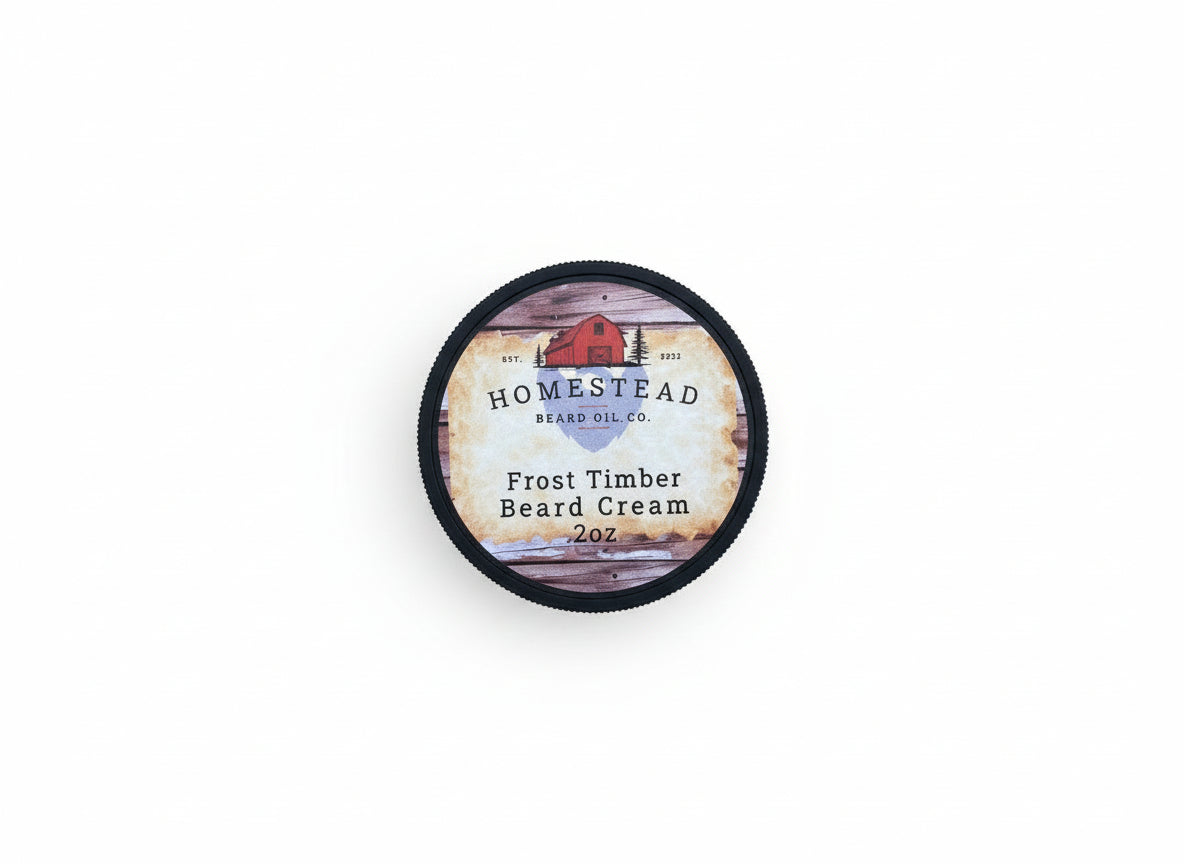 Frost Timber Beard Cream | Hydrating Leave-In Beard Softener