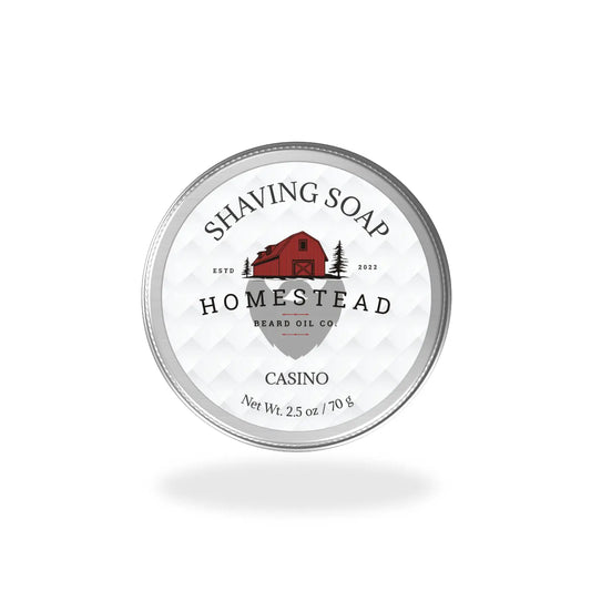 Casino Shaving Soap - Homestead Beard Oil Co