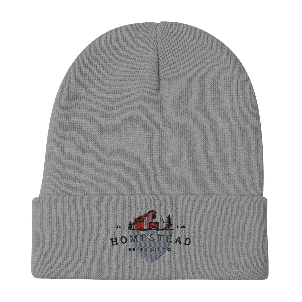 Homestead Embroidered Beanie - Homestead Beard Oil Co