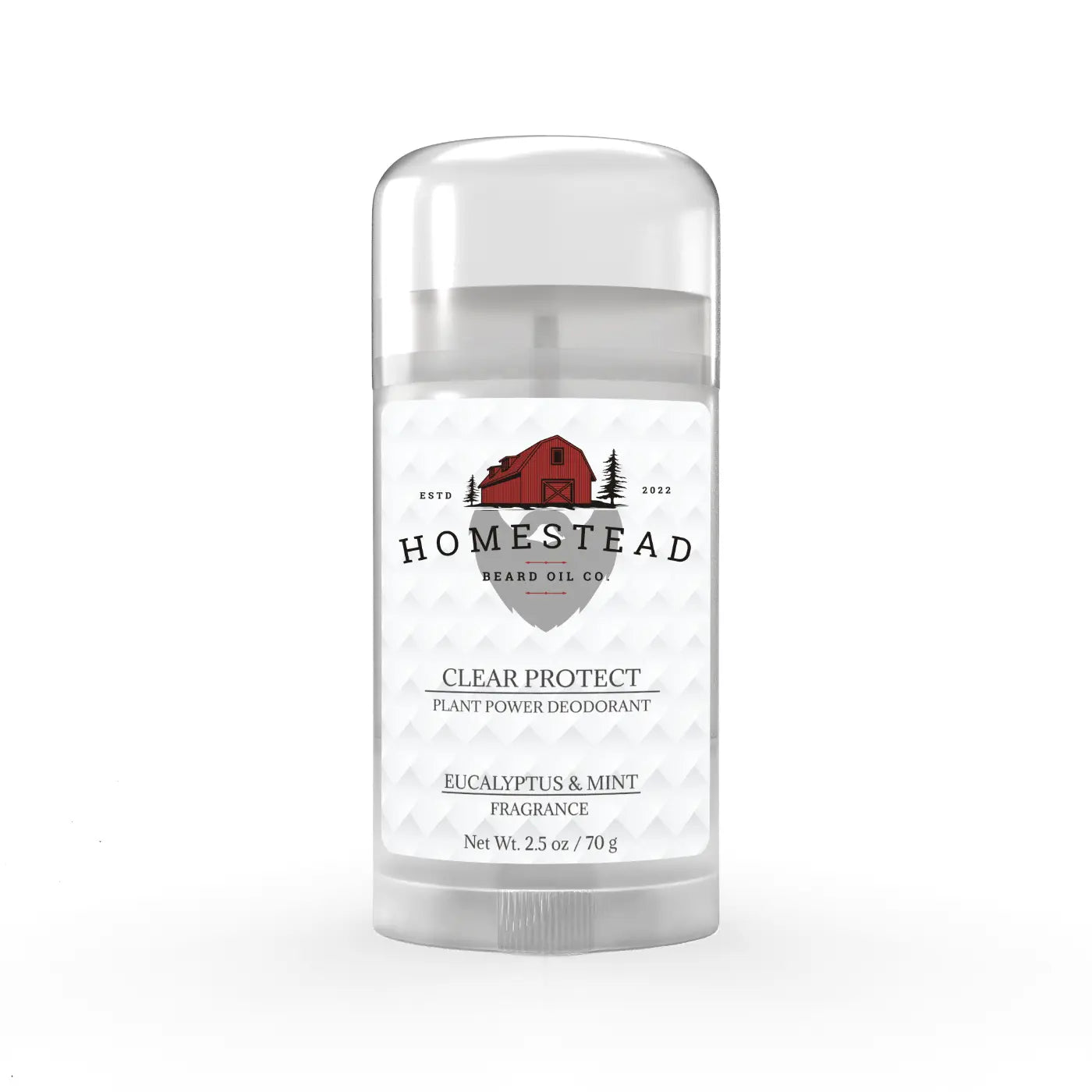 Eucalyptus & Mint Pure Protect Deodorant Stick - Homestead Beard Oil Co